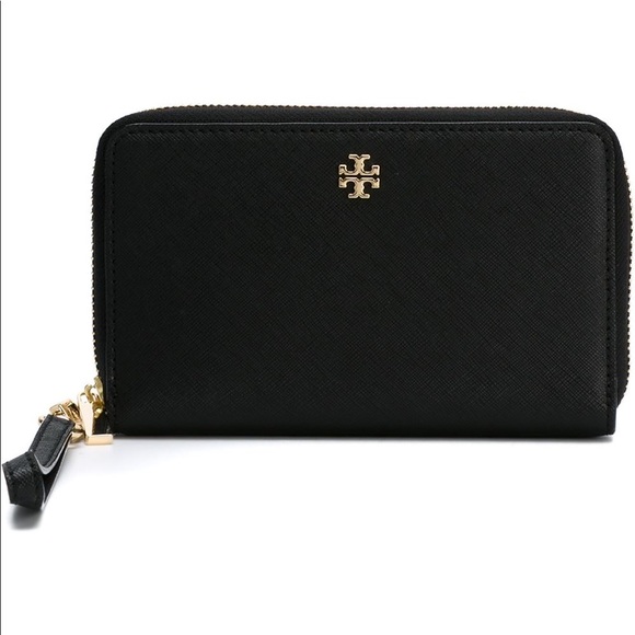 Tory Burch Robinson Zip Around Smartphone Wristlet - Picture 6 of 8